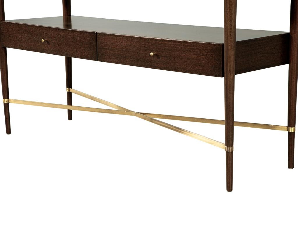 Paul McCobb Connoisseur Collection Walnut Console Table en venta 1