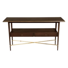 Paul McCobb Connoisseur Collection Walnut Console Table