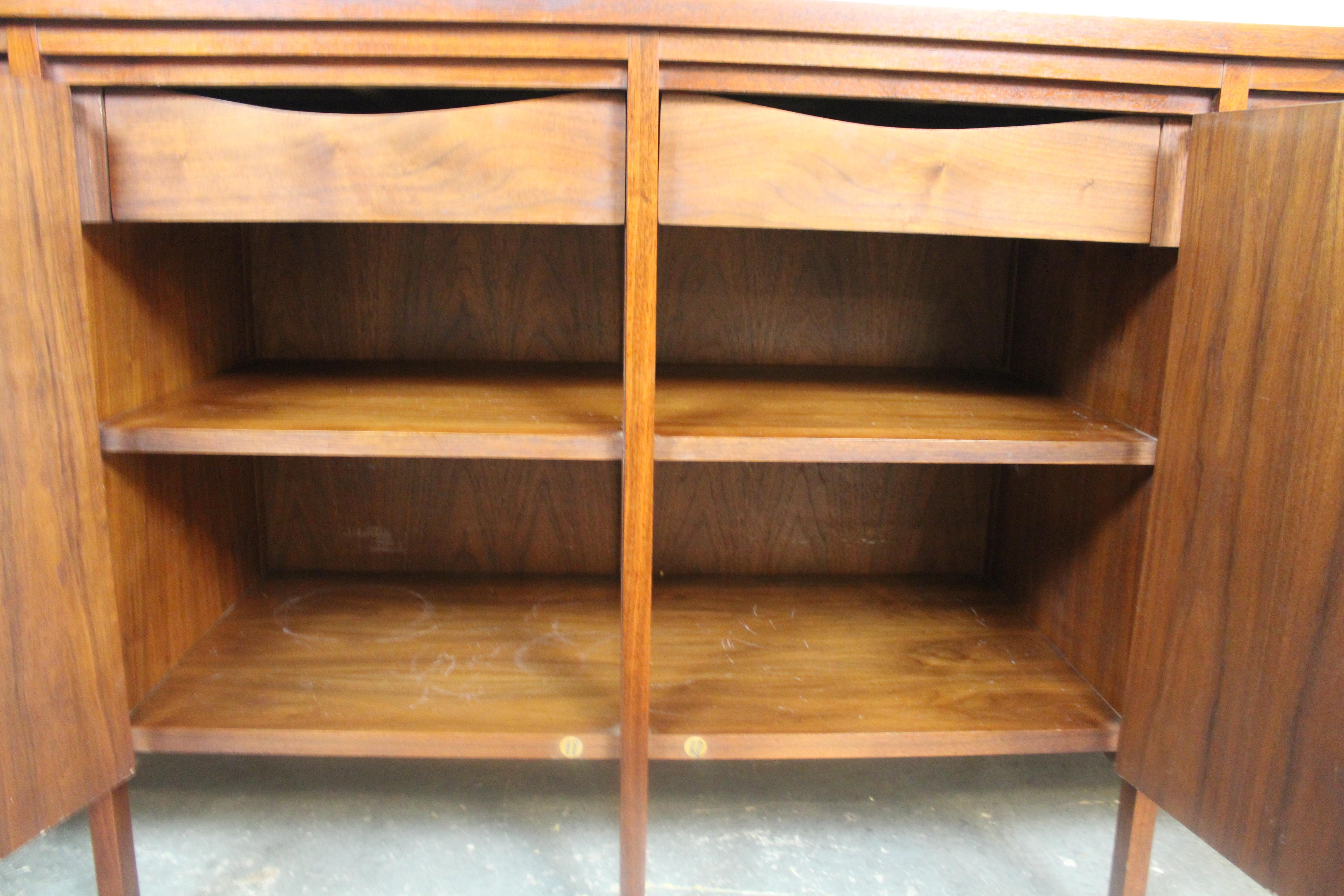 Chrome Paul McCobb 'Delineator' Sideboard for Lane For Sale