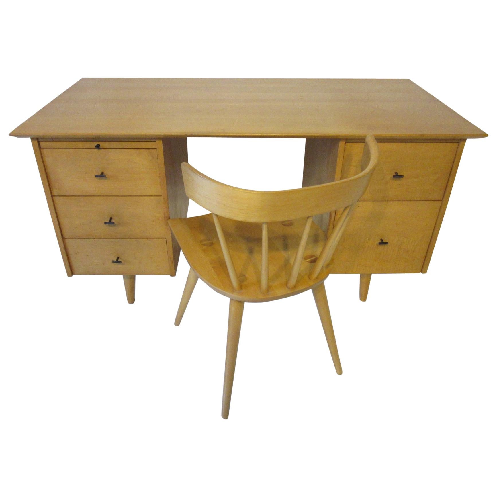 Paul McCobb Desk and Chair from the Planner Group 