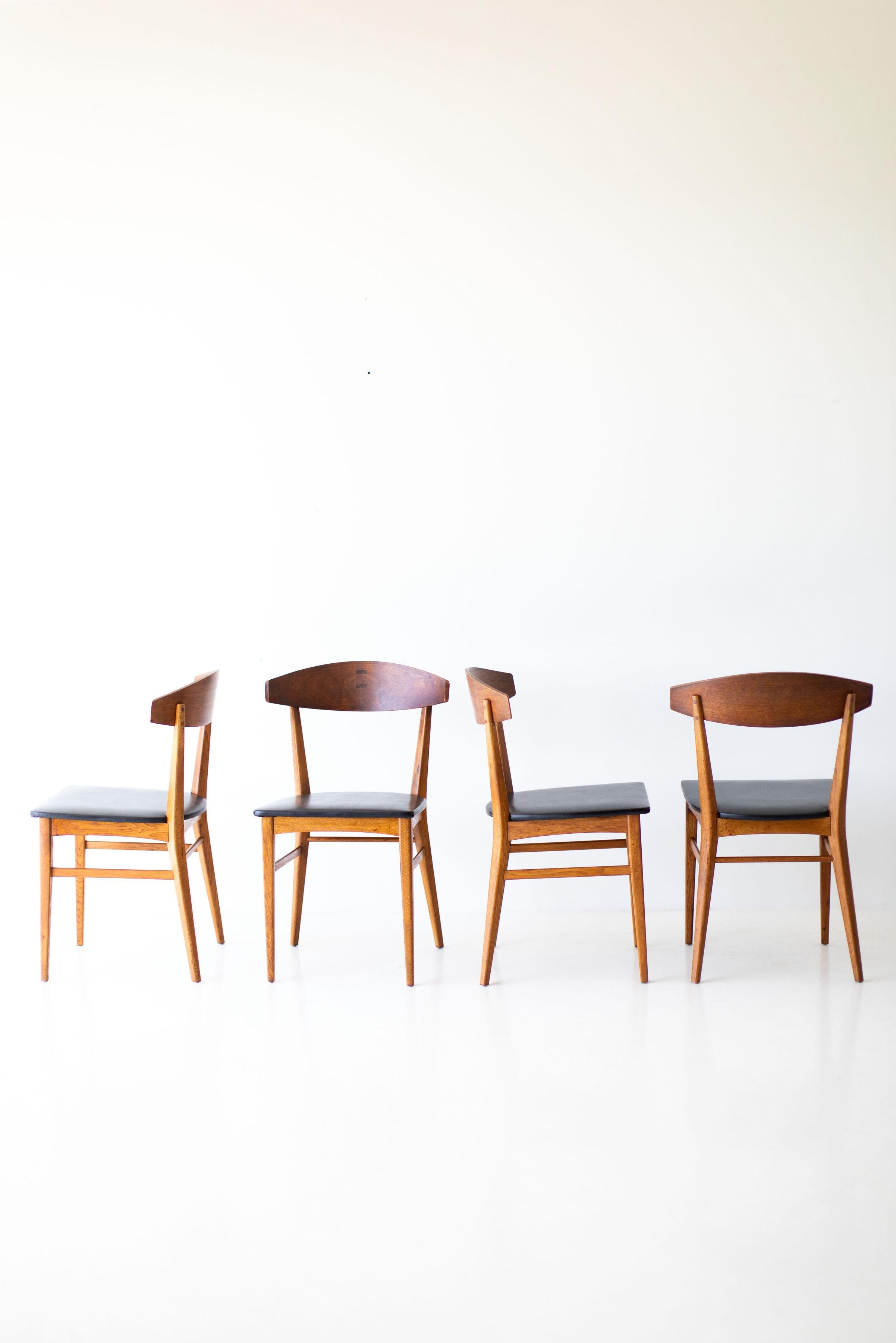Wood Paul McCobb Dining Chairs for Lane Components Line