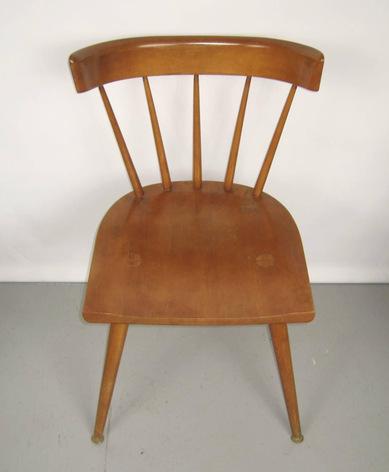 Américain Chaises de salle à manger Paul McCobb pour Planner Group, ensemble de 4 chaises mi-siècle moderne en vente