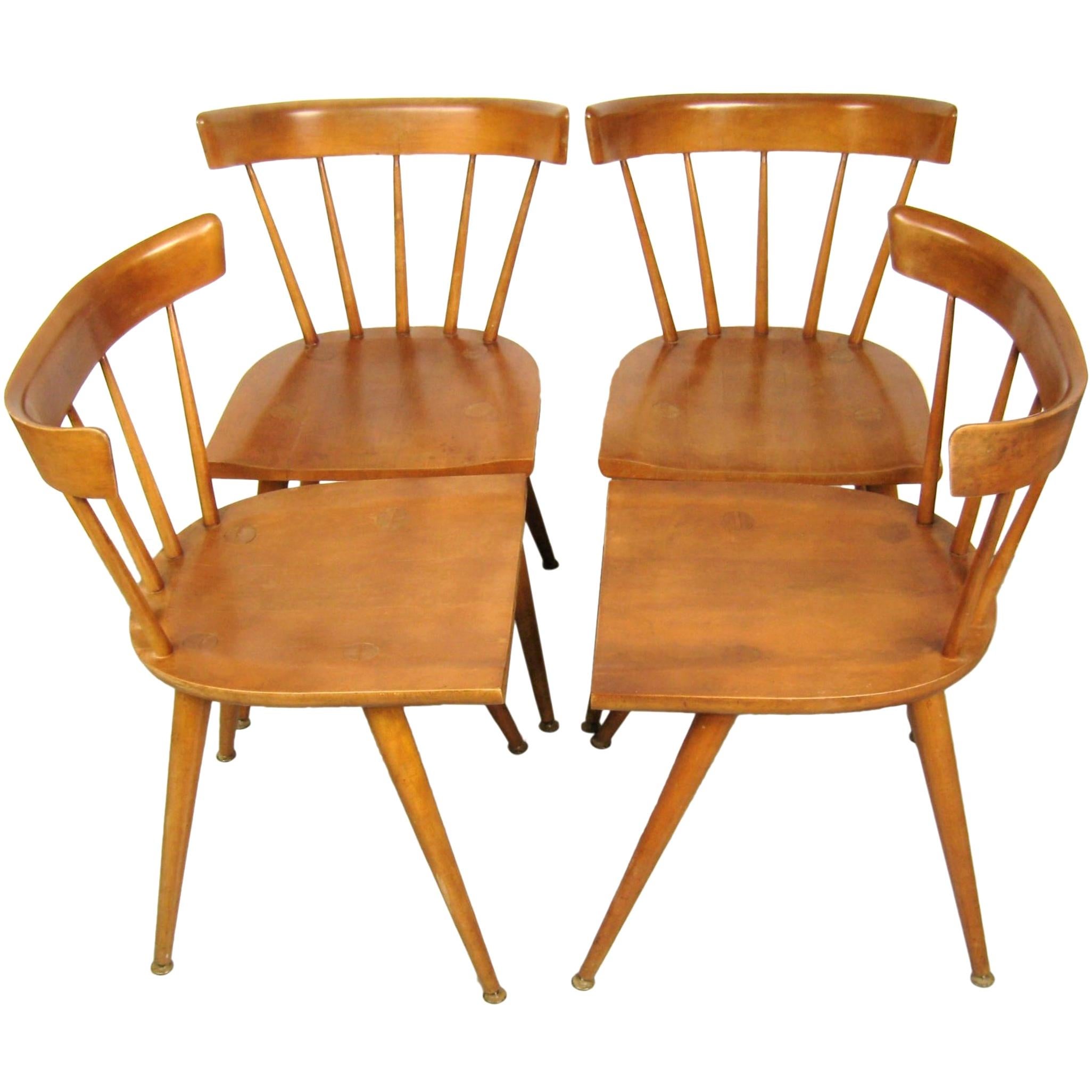 Set of 3 MidCentury Modern Veneman Collection Chairs for Tripitone For