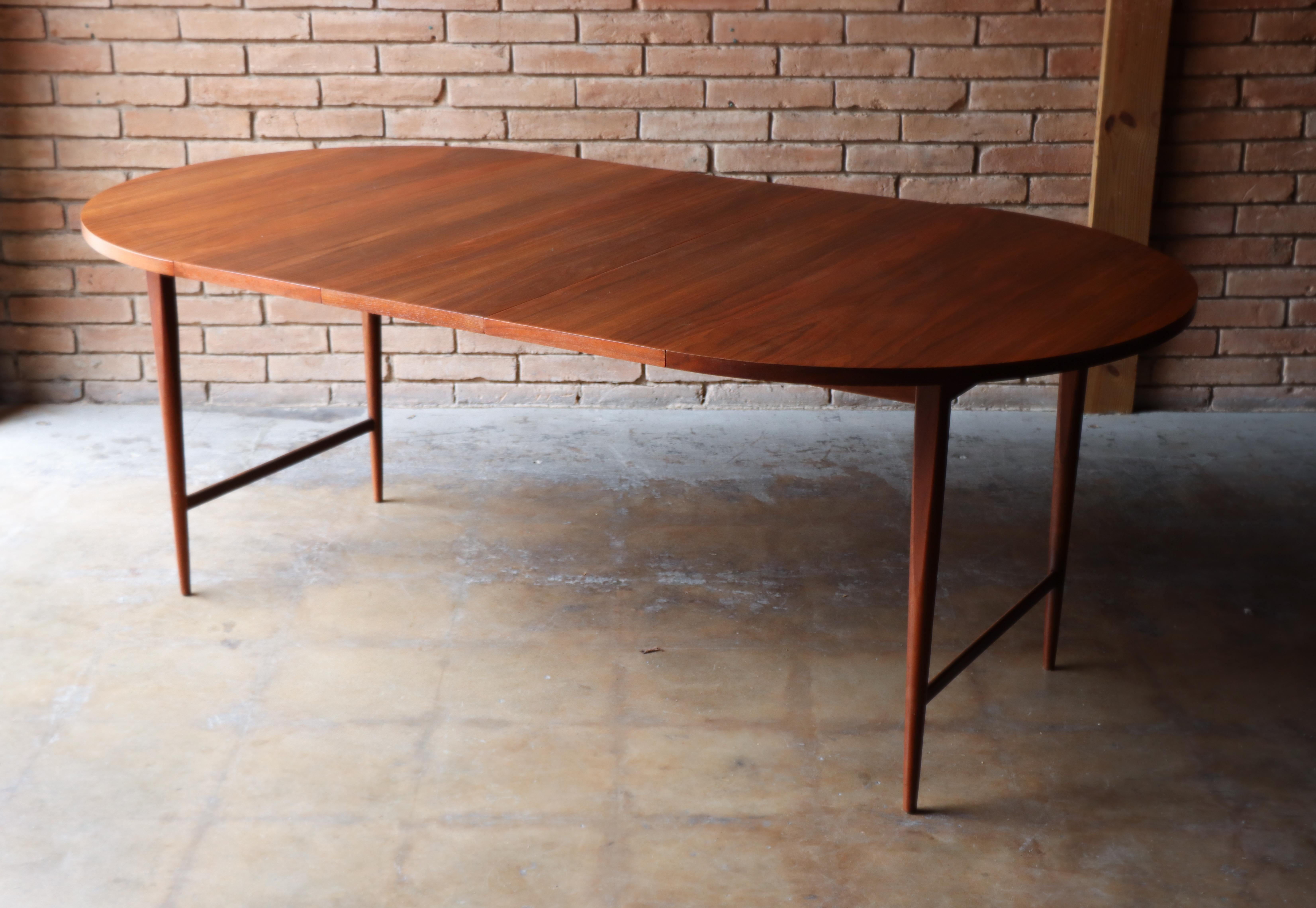 Set da pranzo Paul McCobb, Design americano, Noce, Metà secolo, Lane's in vendita 5