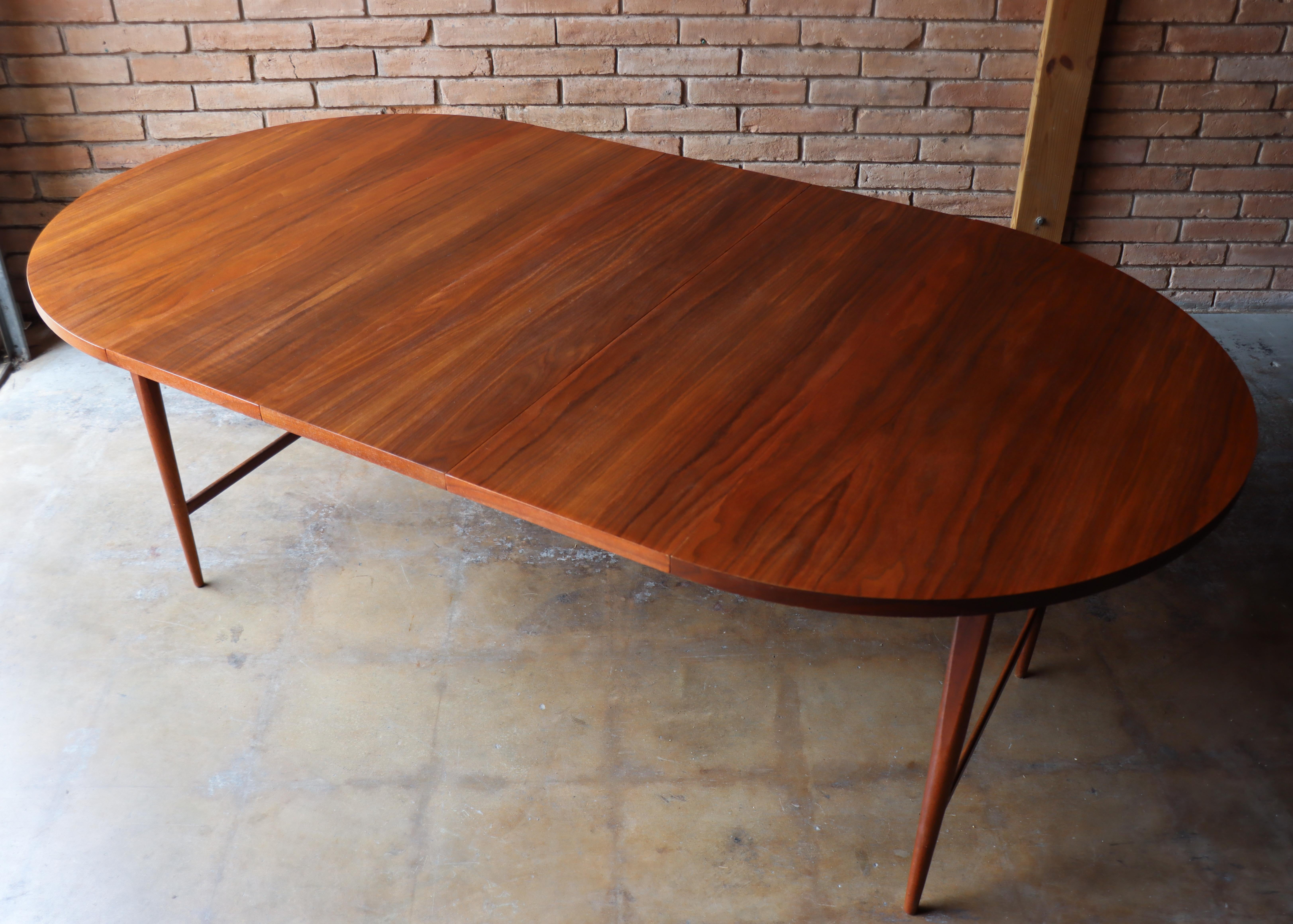 Set da pranzo Paul McCobb, Design americano, Noce, Metà secolo, Lane's in vendita 7