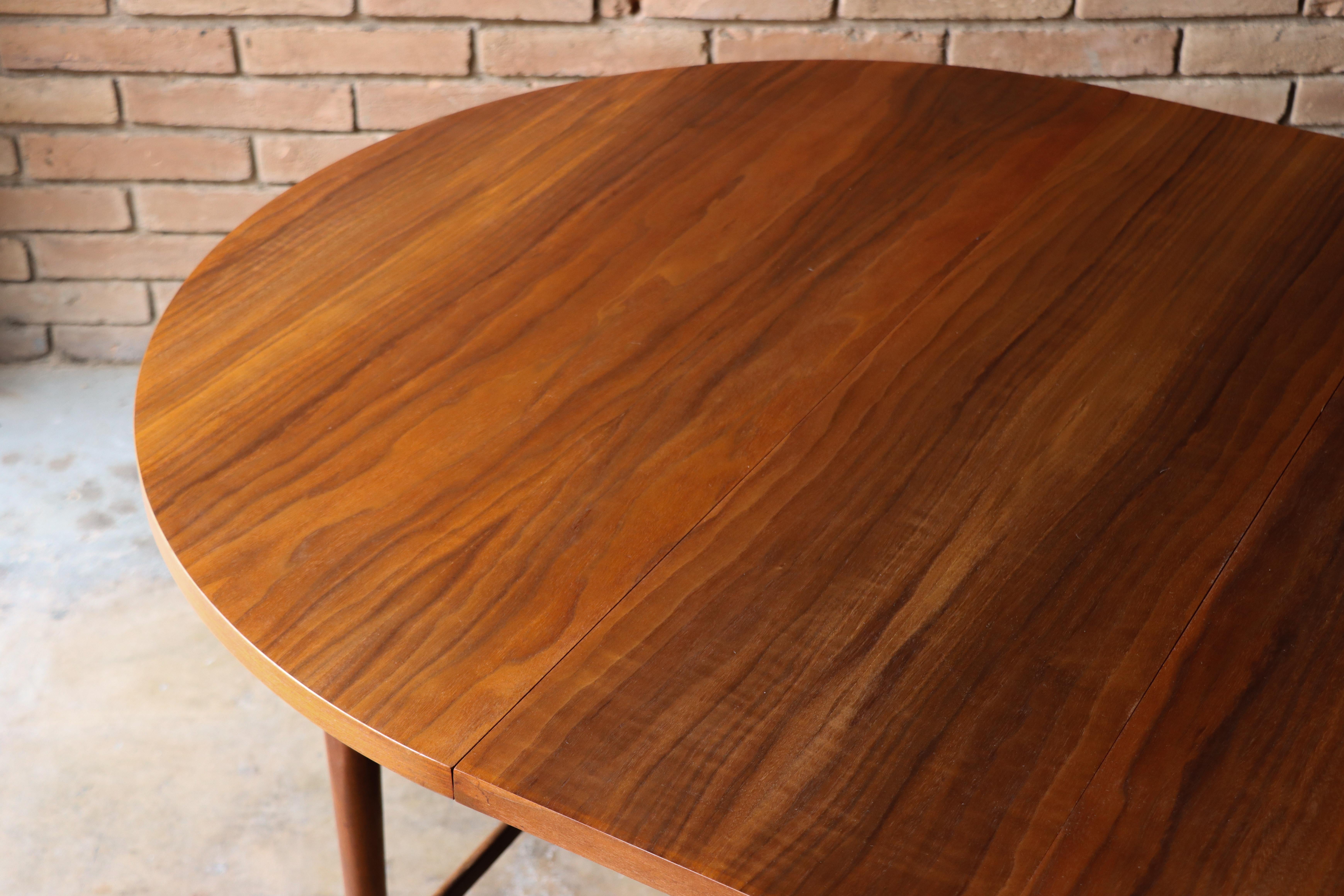 Set da pranzo Paul McCobb, Design americano, Noce, Metà secolo, Lane's in vendita 8