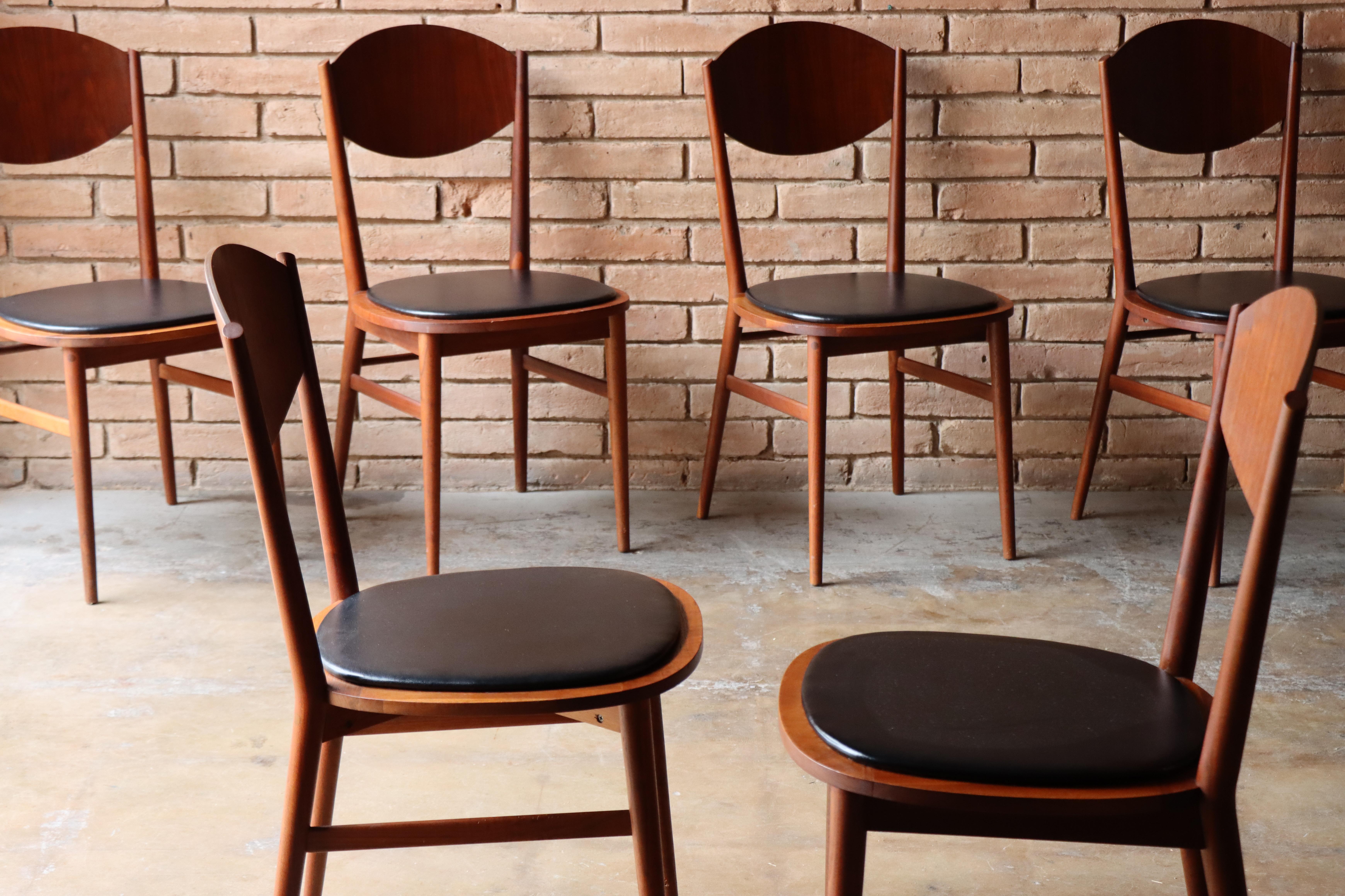 Set da pranzo Paul McCobb, Design americano, Noce, Metà secolo, Lane's in vendita 1