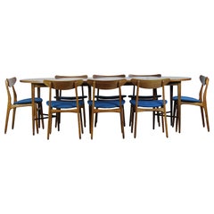 Paul McCobb Dining Table & 8 Chairs