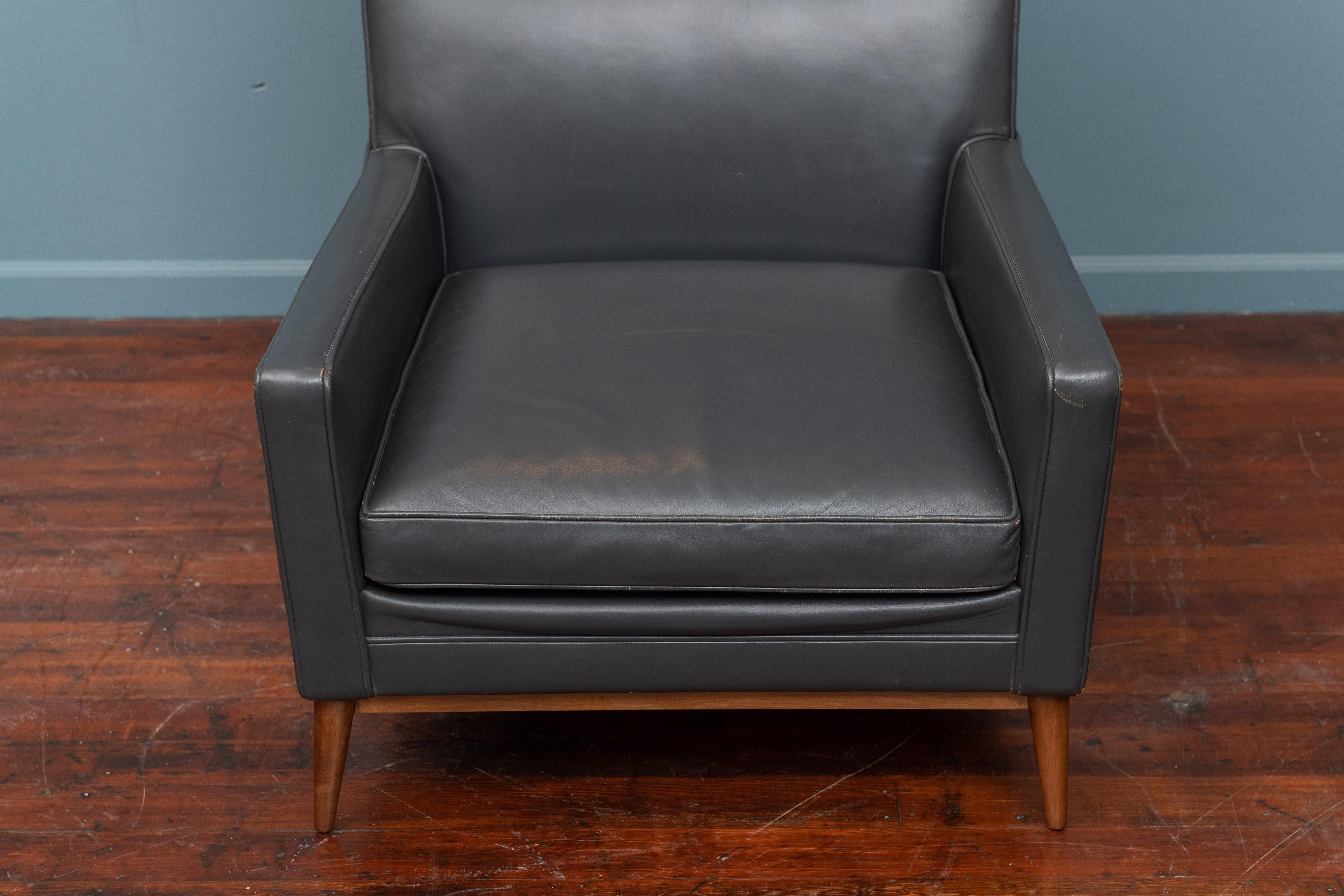 Birch Paul McCobb Directional Lounge Chair and Ottoman, Model 314