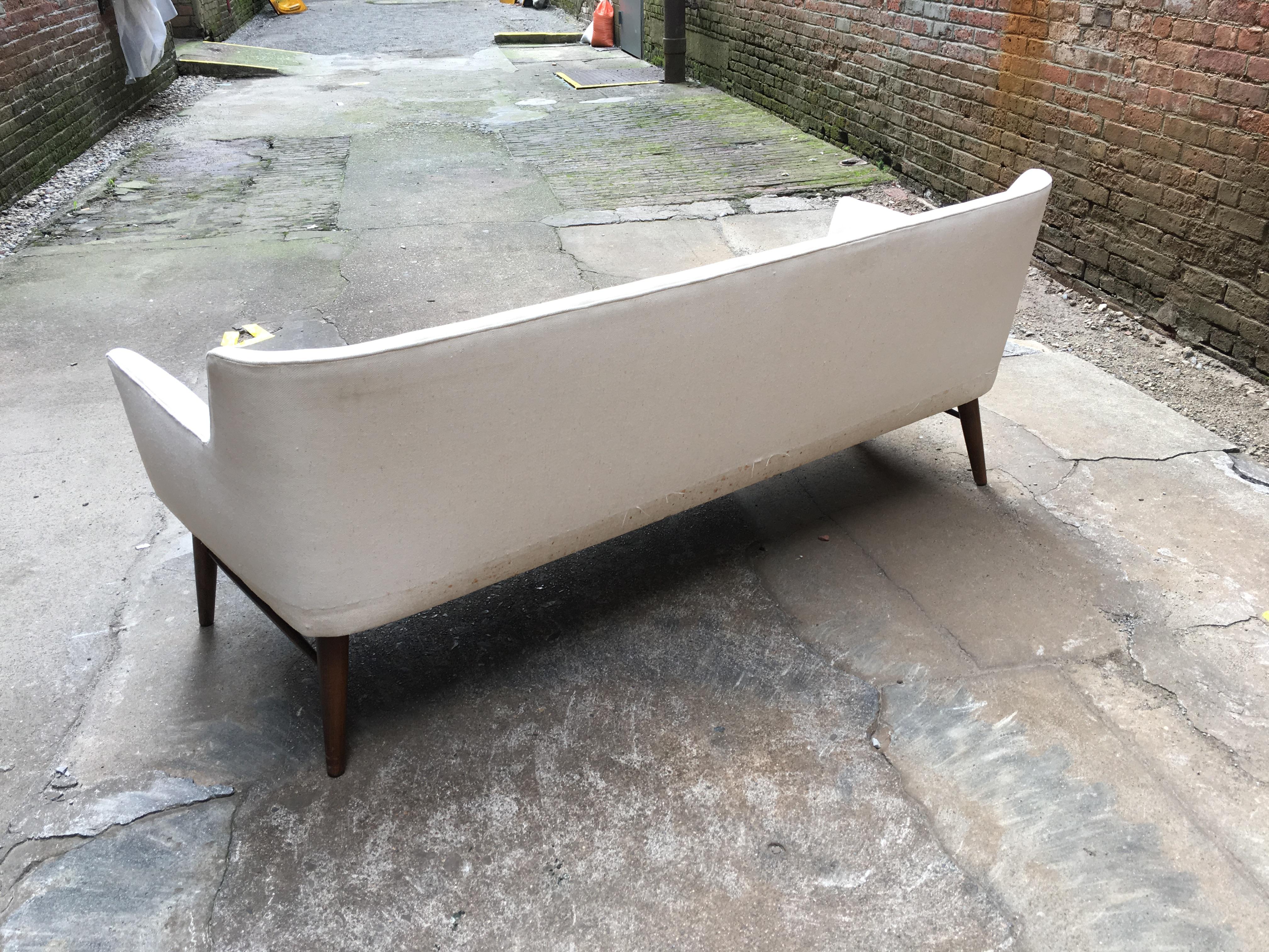 Mid-20th Century Paul McCobb Directional Tub Sofa