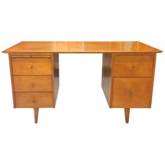 Used Paul McCobb Double Pedestal Desk from the Planner Group