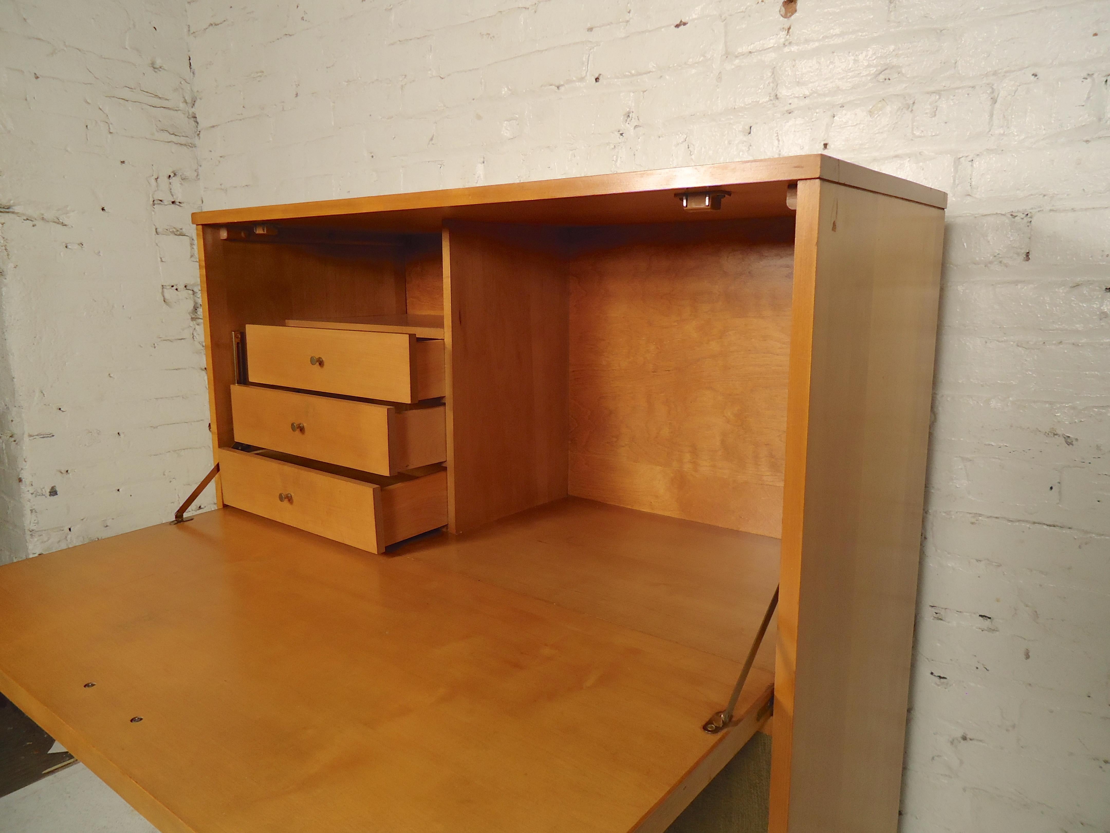 Paul McCobb Drop Front Cabinet 1