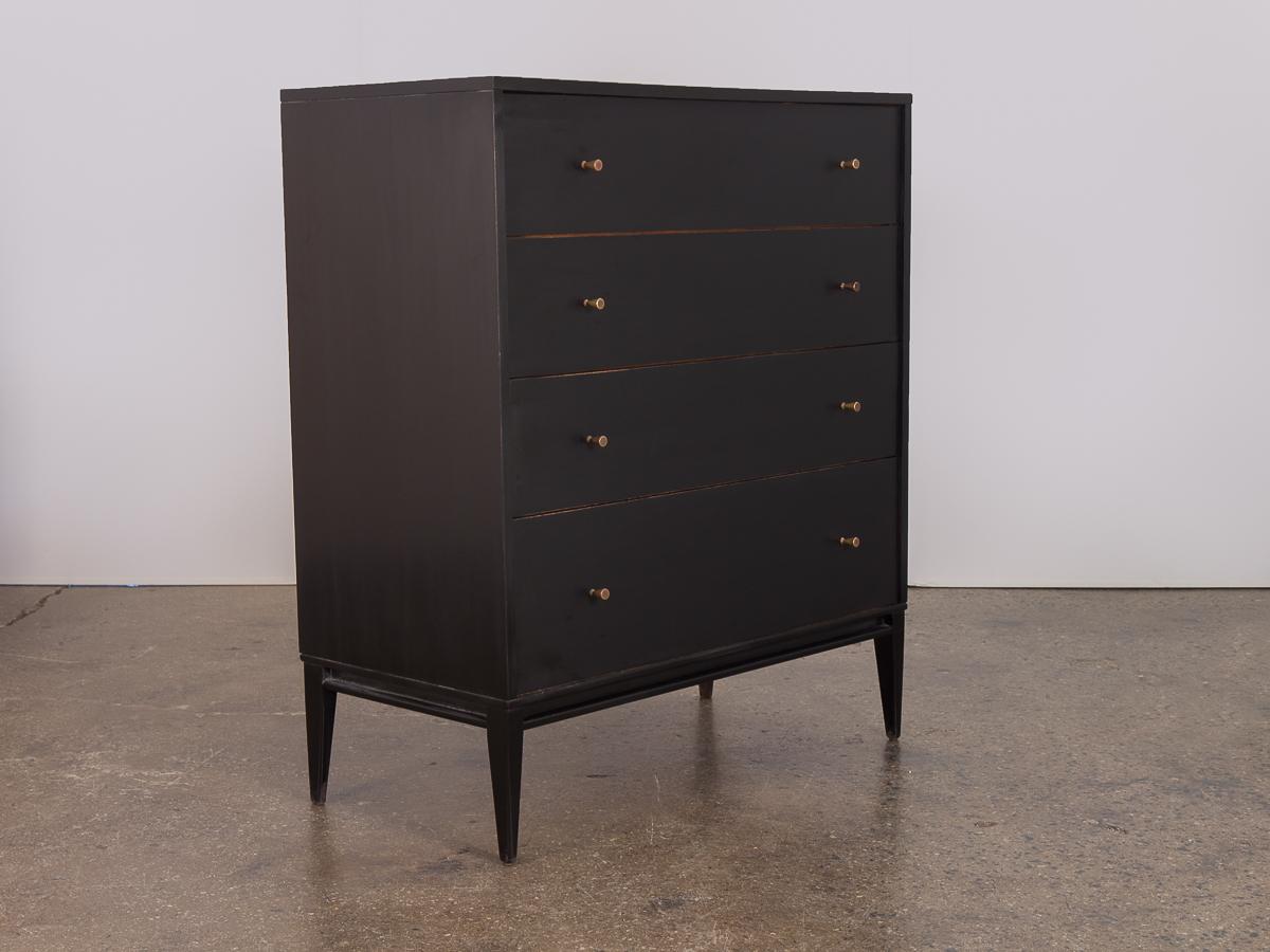 Paul McCobb Ebonized Dresser for Planner Group In Excellent Condition In Brooklyn, NY