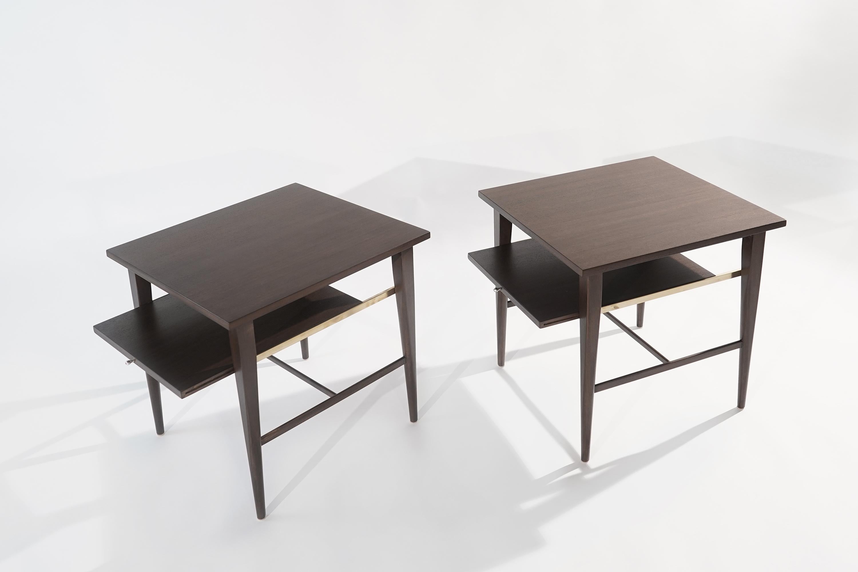 Paul McCobb End Tables, Calvin Group, circa 1950s In Excellent Condition In Westport, CT