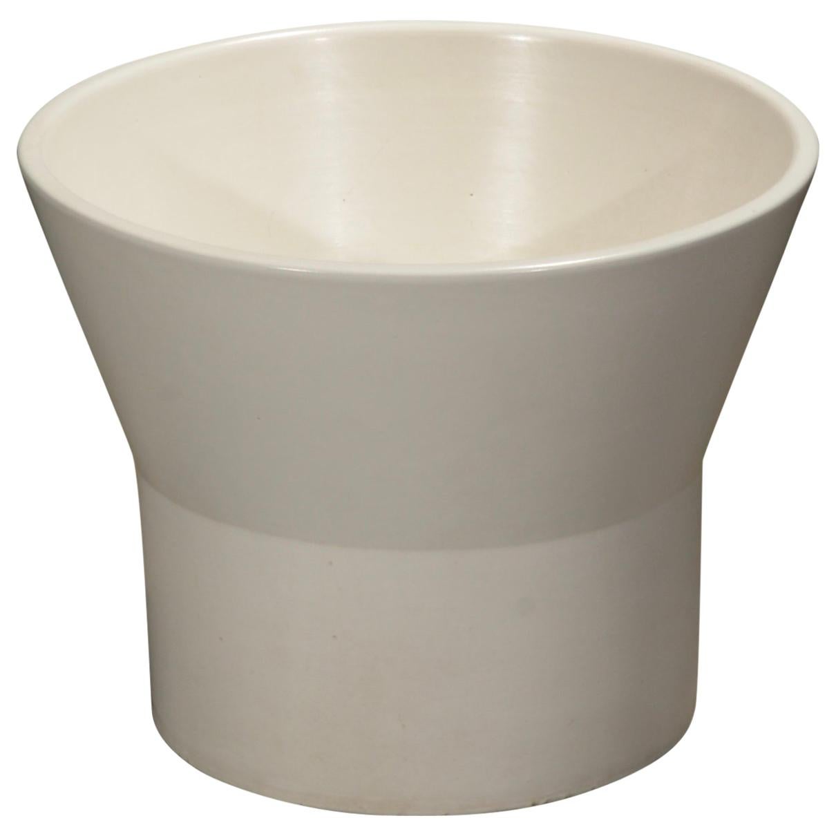 Paul McCobb para Architectural Pottery Jardinera blanca M-2, 1964