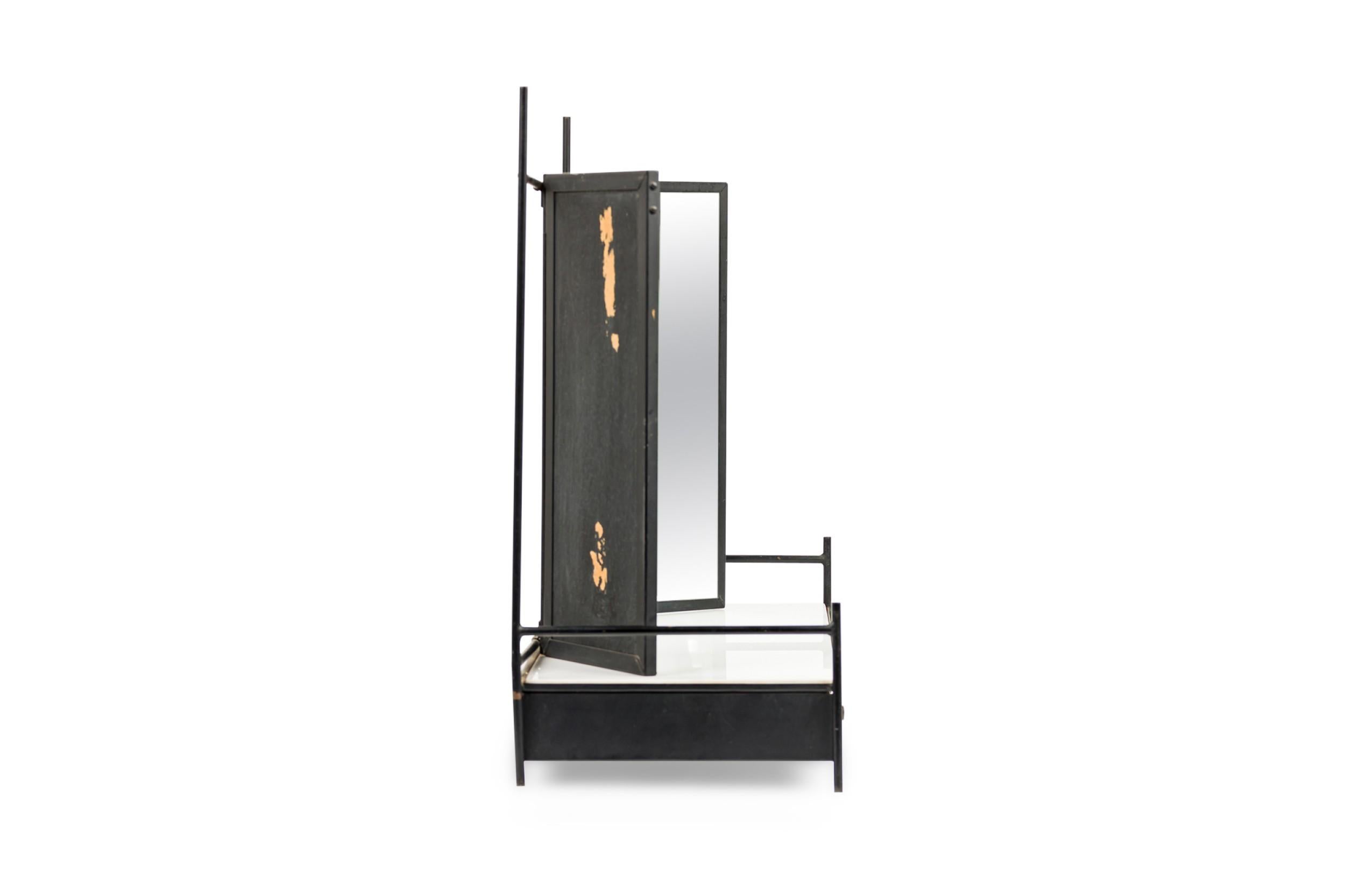 Fait main Paul McCobb for Bryces Originals Miroir de courtoisie américain du milieu du siècle en vente