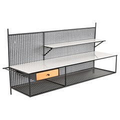 Paul McCobb for Bryce Originals Wall-Mounted Floating Console, 1950s