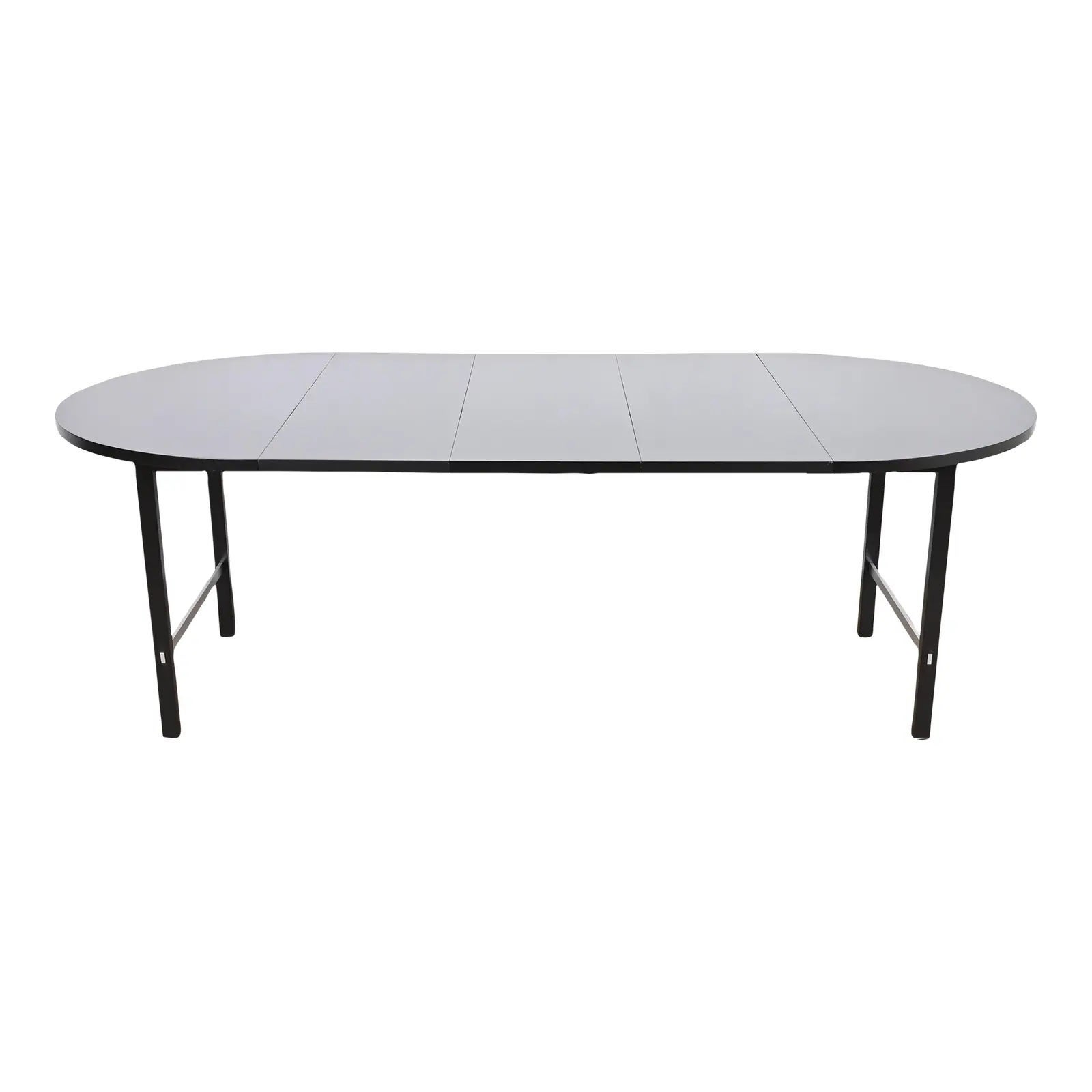 Paul McCobb for Calvin Black Lacquered Extension Dining Table, Newly Refinished