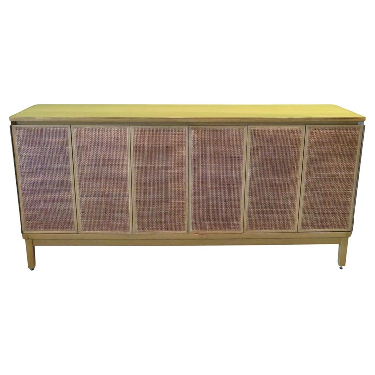 Paul McCobb for Calvin Cane Front Doors 8 Drawers Mahogany Dresser