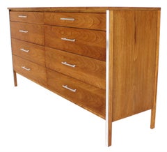Paul McCobb for Calvin Double Long Dresser Credenza Cabinet
