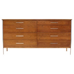 Paul McCobb for Calvin Double Long Chest Of Drawers Credenza Cabinet