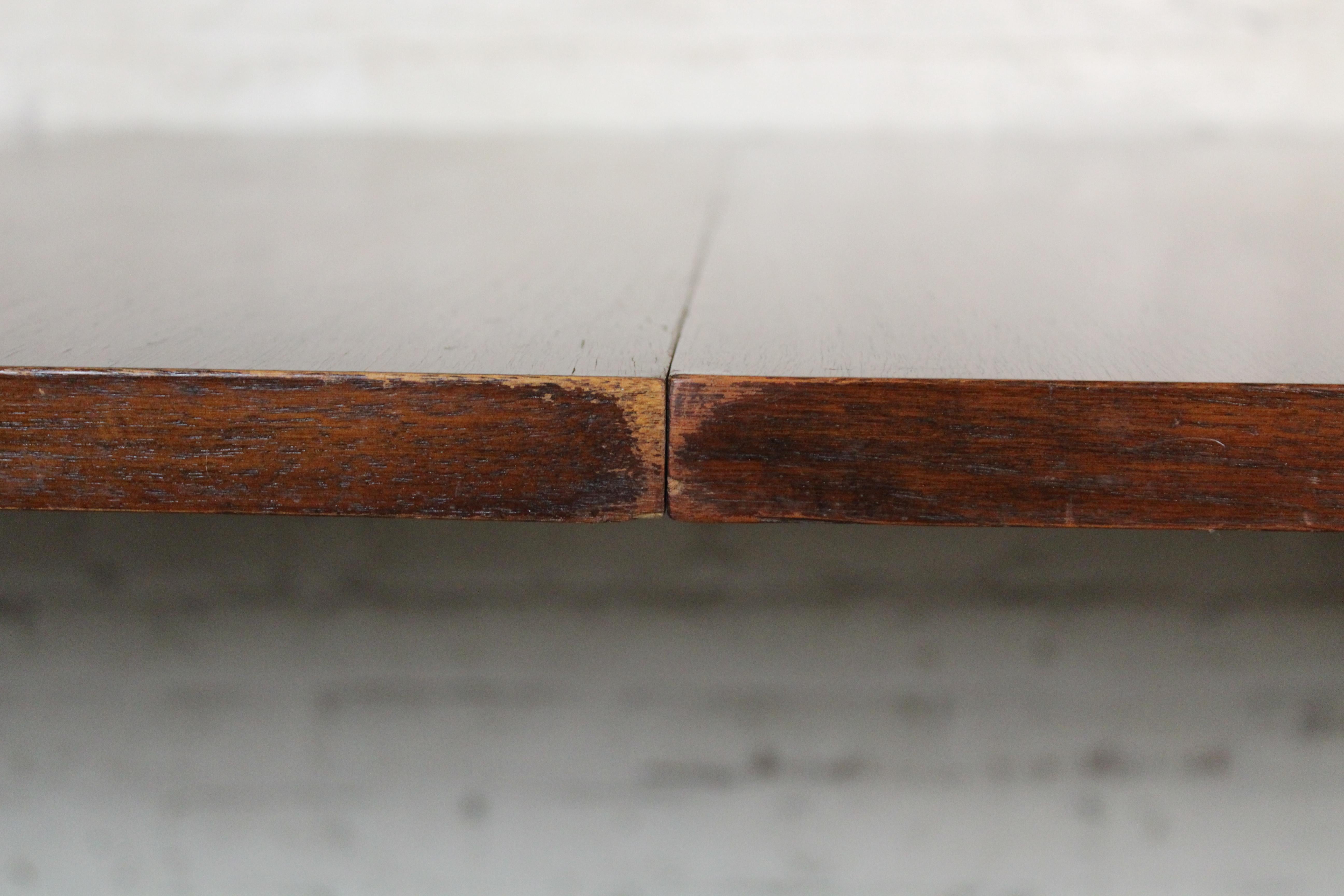 American Paul McCobb for Calvin Extendable Walnut Dining Table For Sale