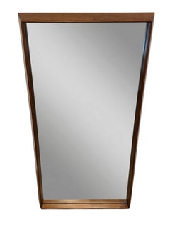 Paul McCobb for Calvin Furniture Co. Walnut Wall Mirror, 1950's