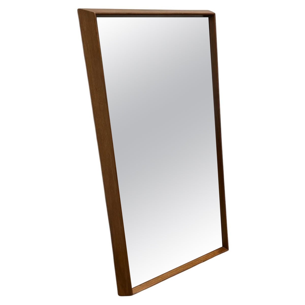 Paul McCobb for Calvin Furniture Co. Walnut Wall Mirror, 1950's For Sale