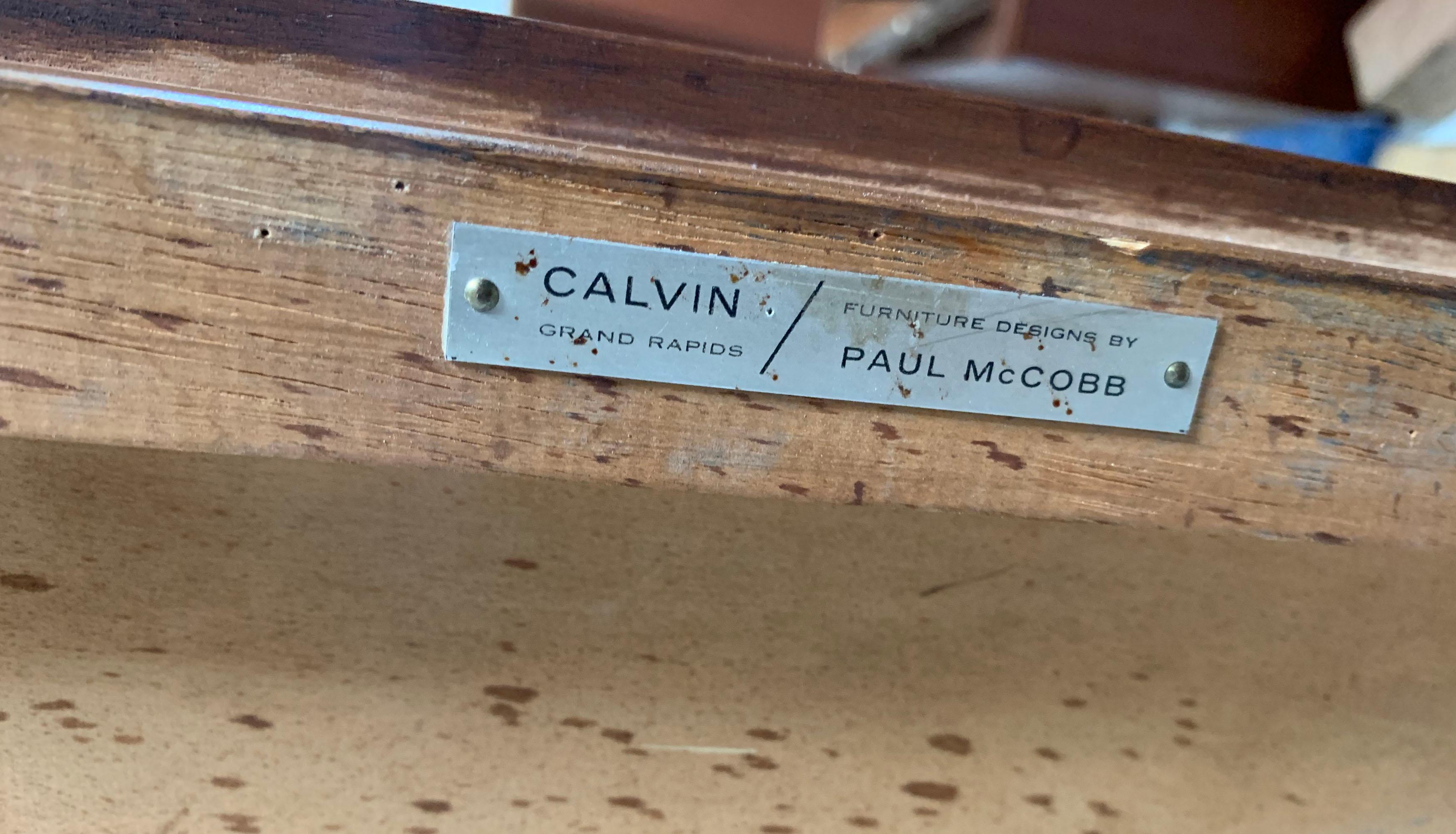 Paul McCobb for Calvin Furniture Two-Door Cabinet, circa Early 1960s 3