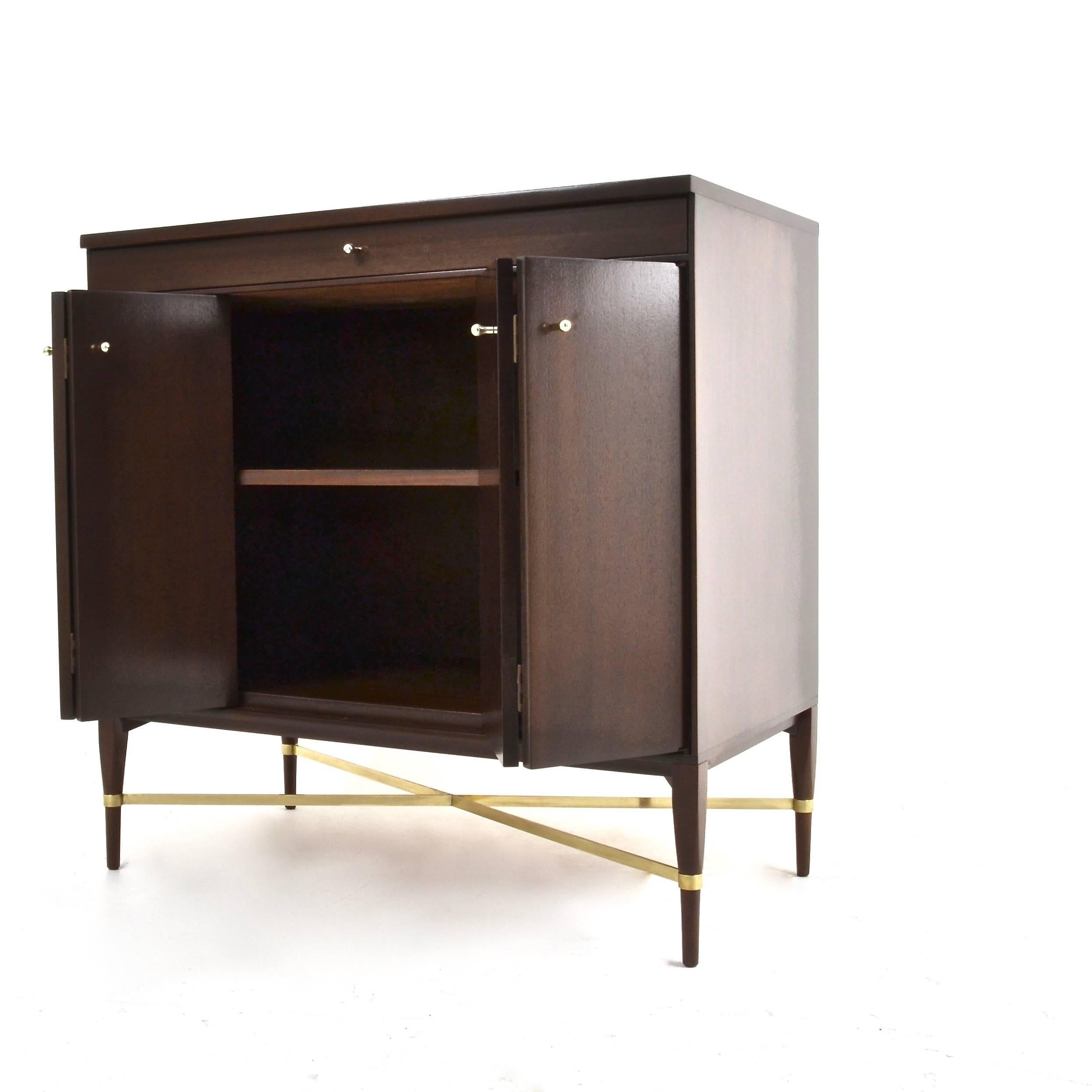 Paul McCobb for Calvin Group Bar Cabinet, USA, 1950s In Excellent Condition In Norwalk, CT
