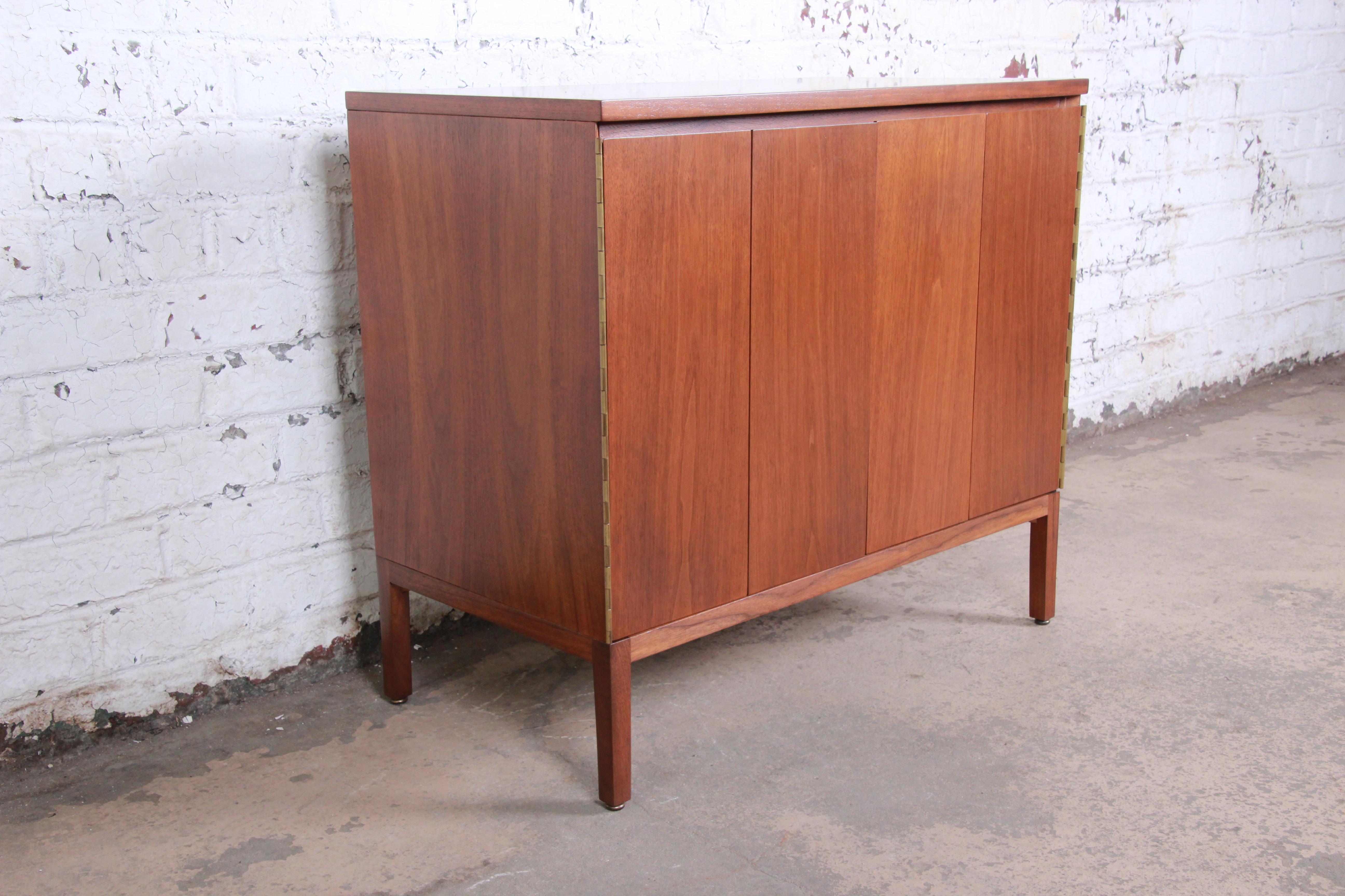 Mid-Century Modern Paul McCobb for Calvin Irwin Collection Mahogany Sideboard or Bar Cabinet