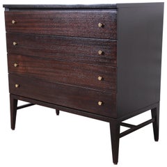 Paul McCobb for Calvin Irwin Collection Midcentury Mahogany Bachelor Chest