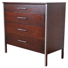 Paul McCobb for Calvin Linear Group Four-Drawer Chest of Drawers, Refinished