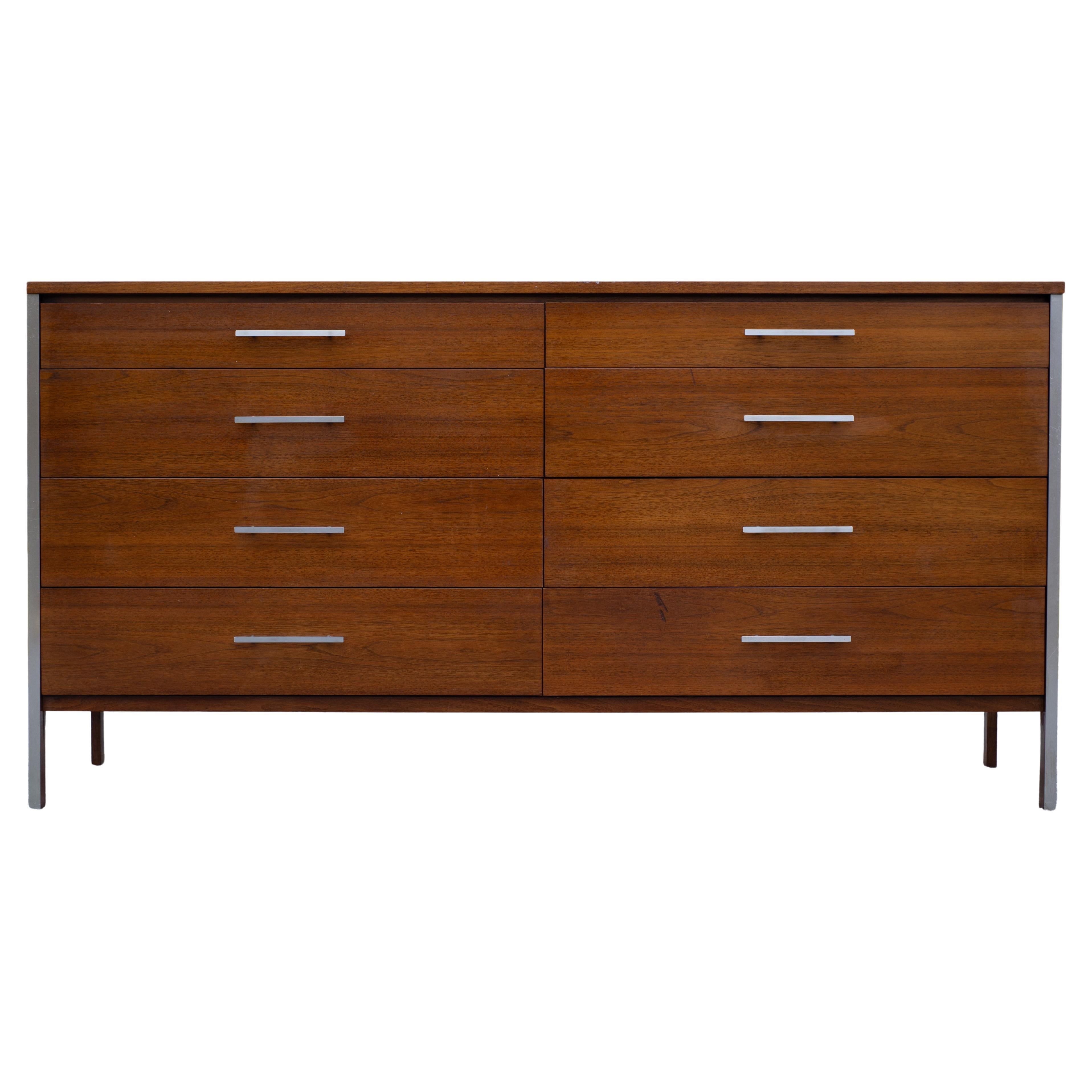 Paul McCobb per Calvin "Linear Group" Cassettone lungo Credenza Armadio 8 cassetti