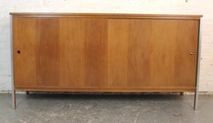 Paul McCobb for Calvin 'Linear' Mid Century Walnut Sideboard