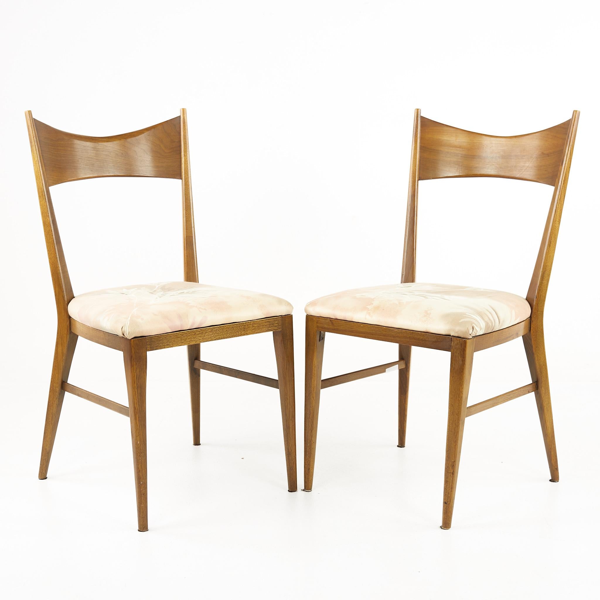Paul McCobb for Calvin Mid Century Dining Chairs, Set of 4 In Good Condition For Sale In Countryside, IL