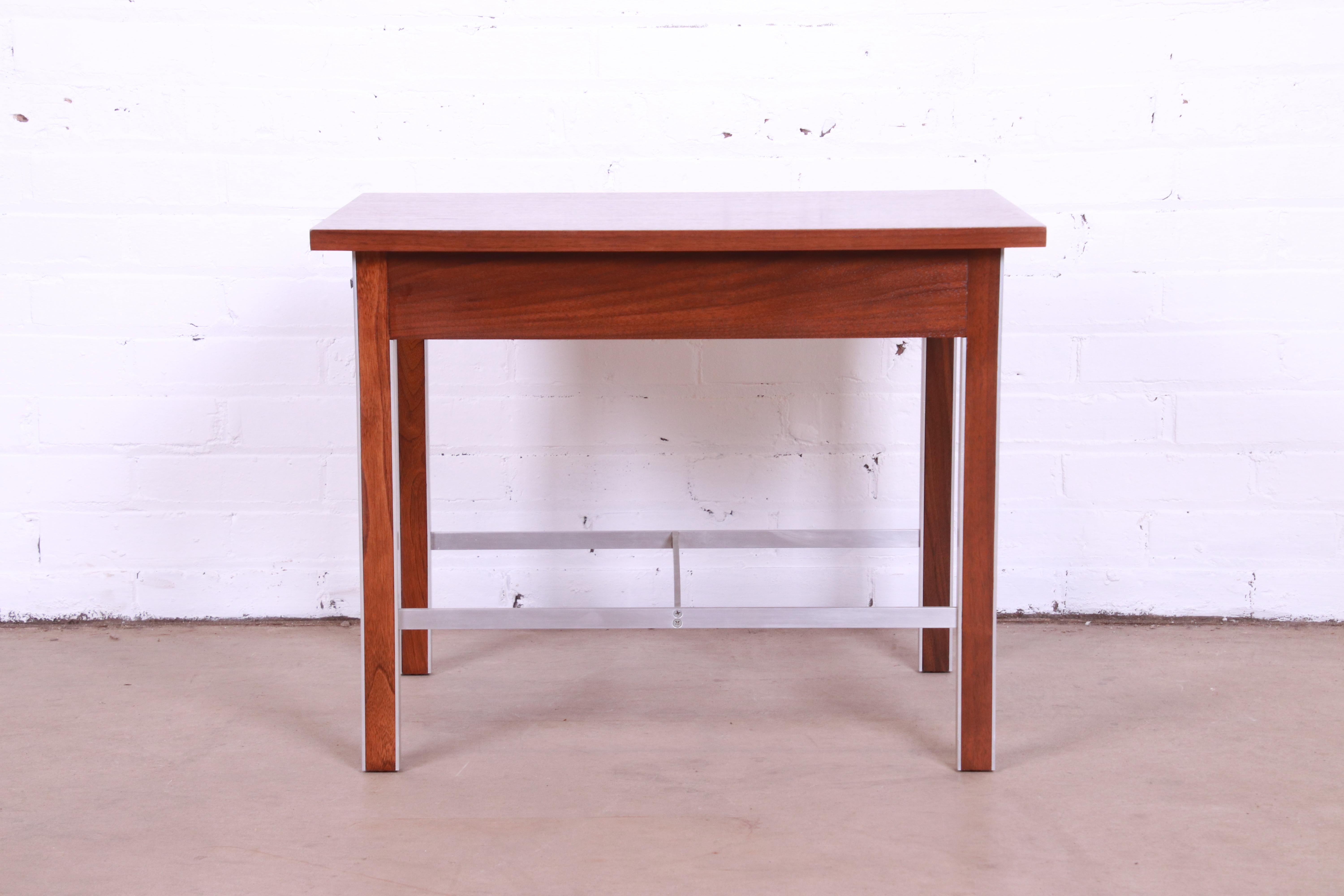 Paul McCobb for Calvin Mid-Century Modern Walnut Nightstand, Newly Refinished 5