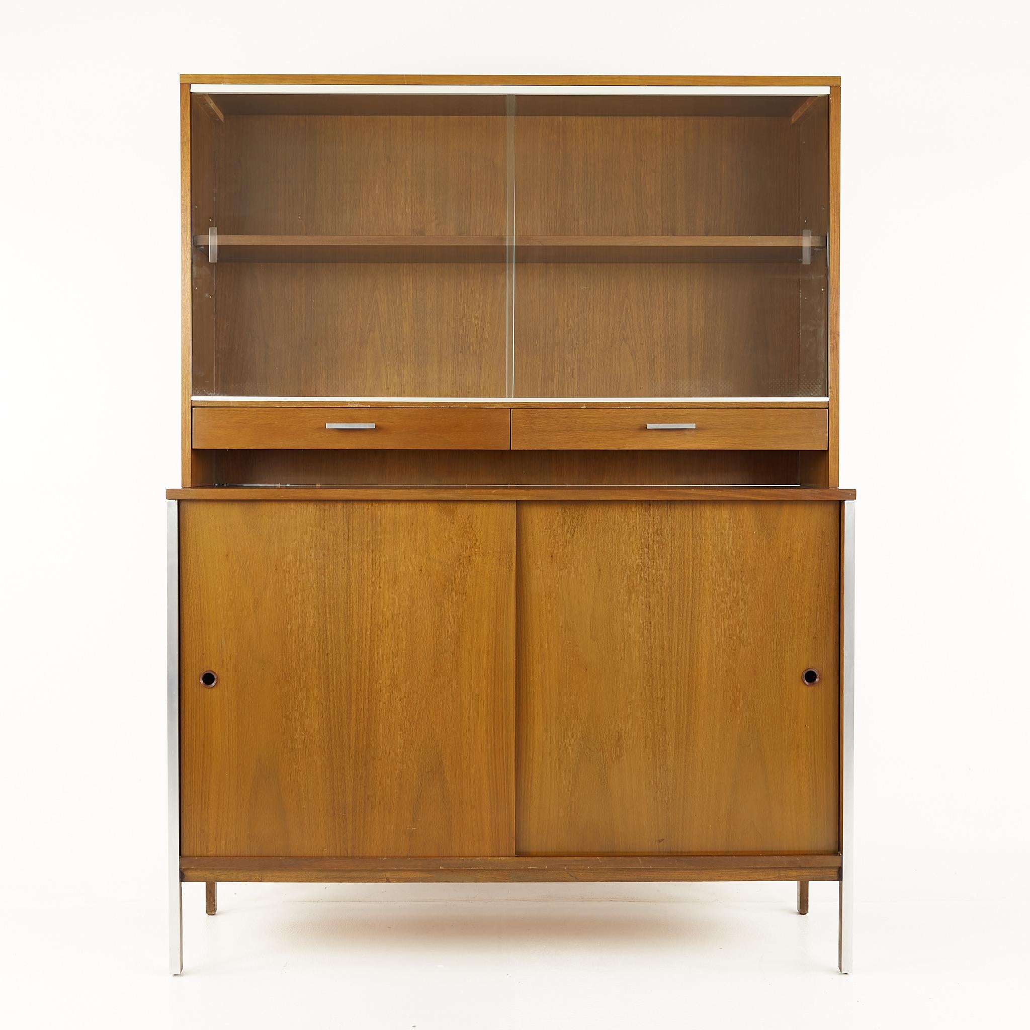 Paul McCobb for Calvin mid century sideboard Credenza buffet with hutch

This buffet with hutch measures: 48 wide x 18 deep x 64.25 inches high

This sideboard measures 48 wide x 18 deep x 34.25 inches high

All pieces of furniture can be had