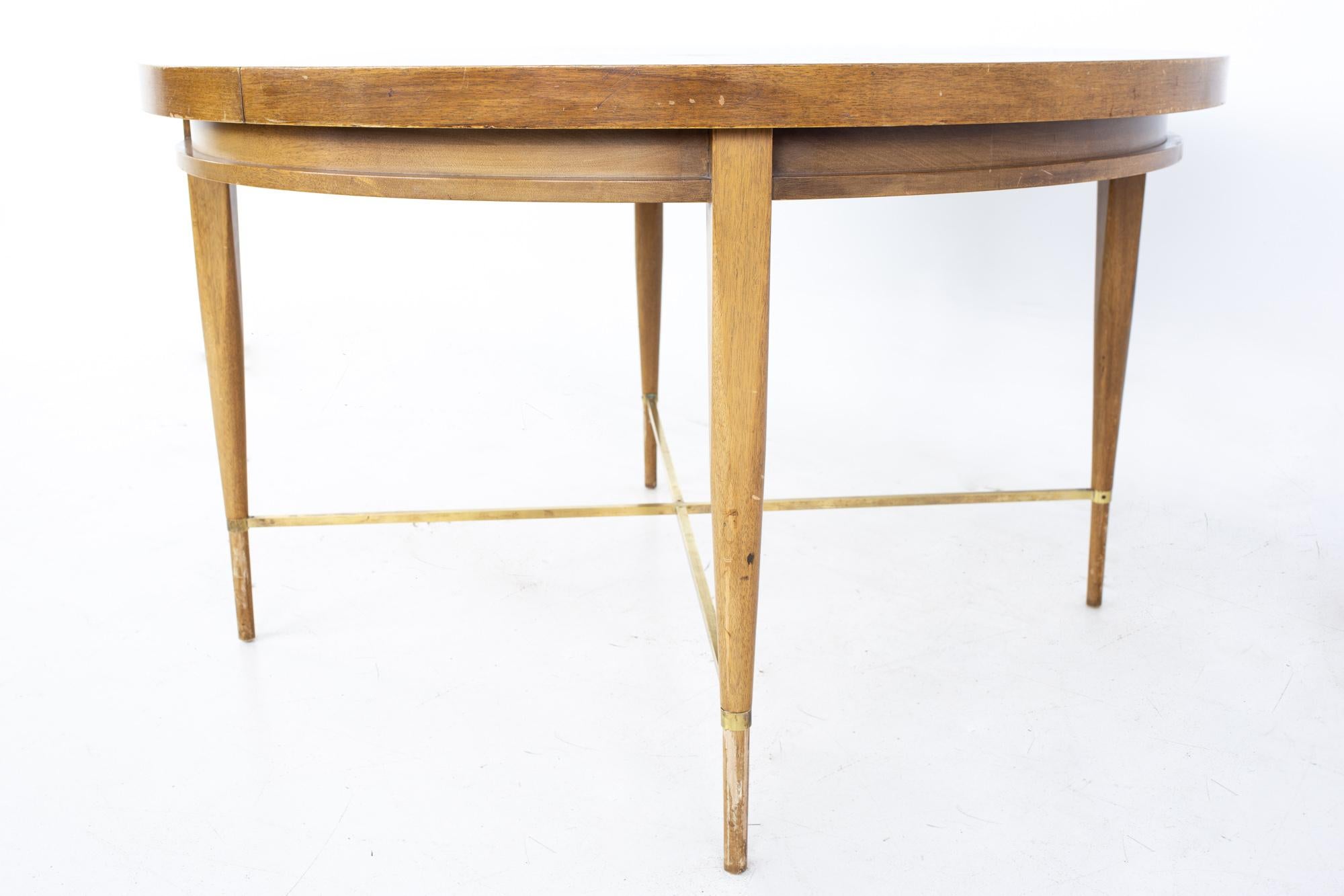 mcm oval dining table