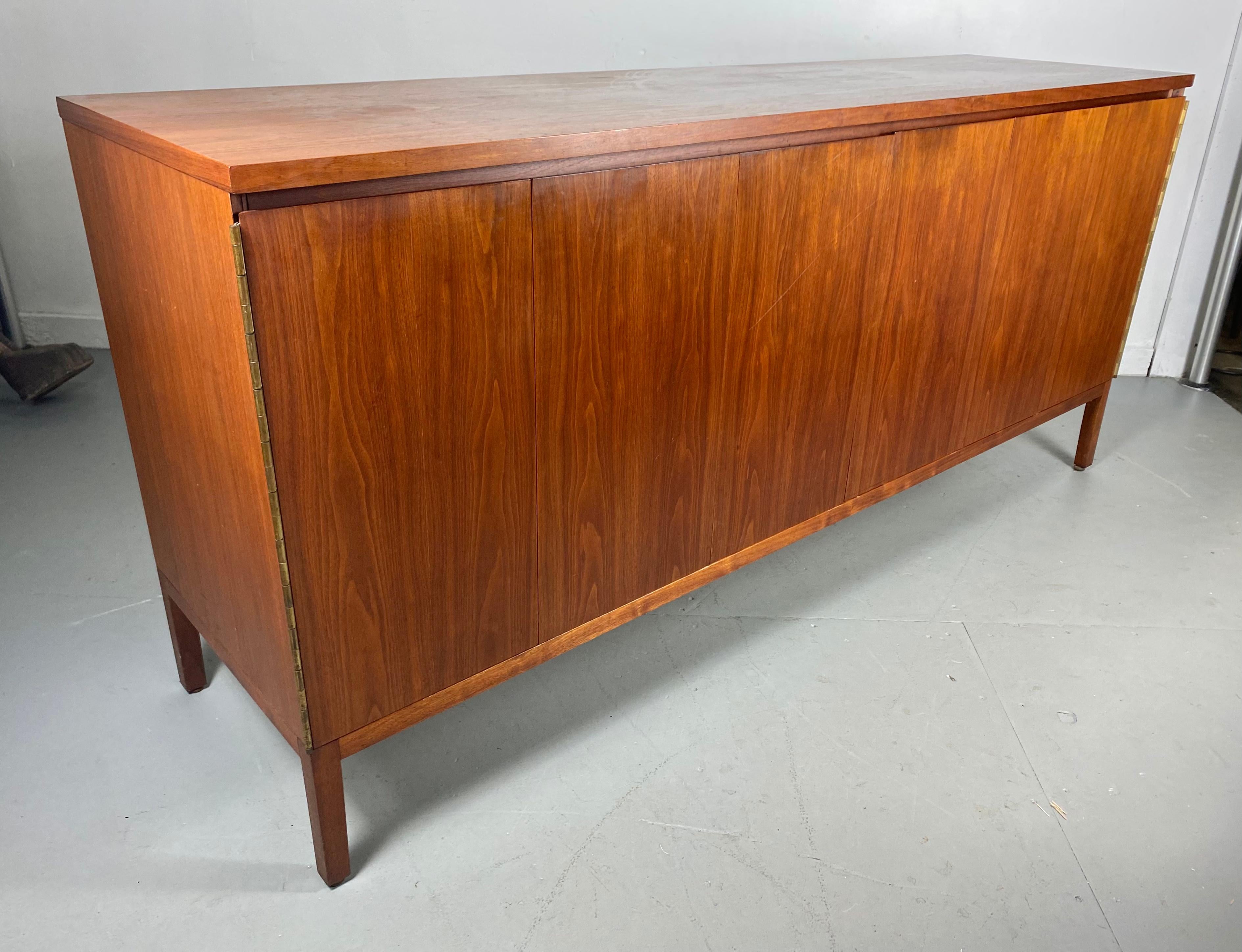 Paul McCobb for Calvin Sideboard, Server, Credenza with Dual Tri-Fold Doors 1