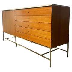 Paul McCobb per Calvin Travertine Top Credenza