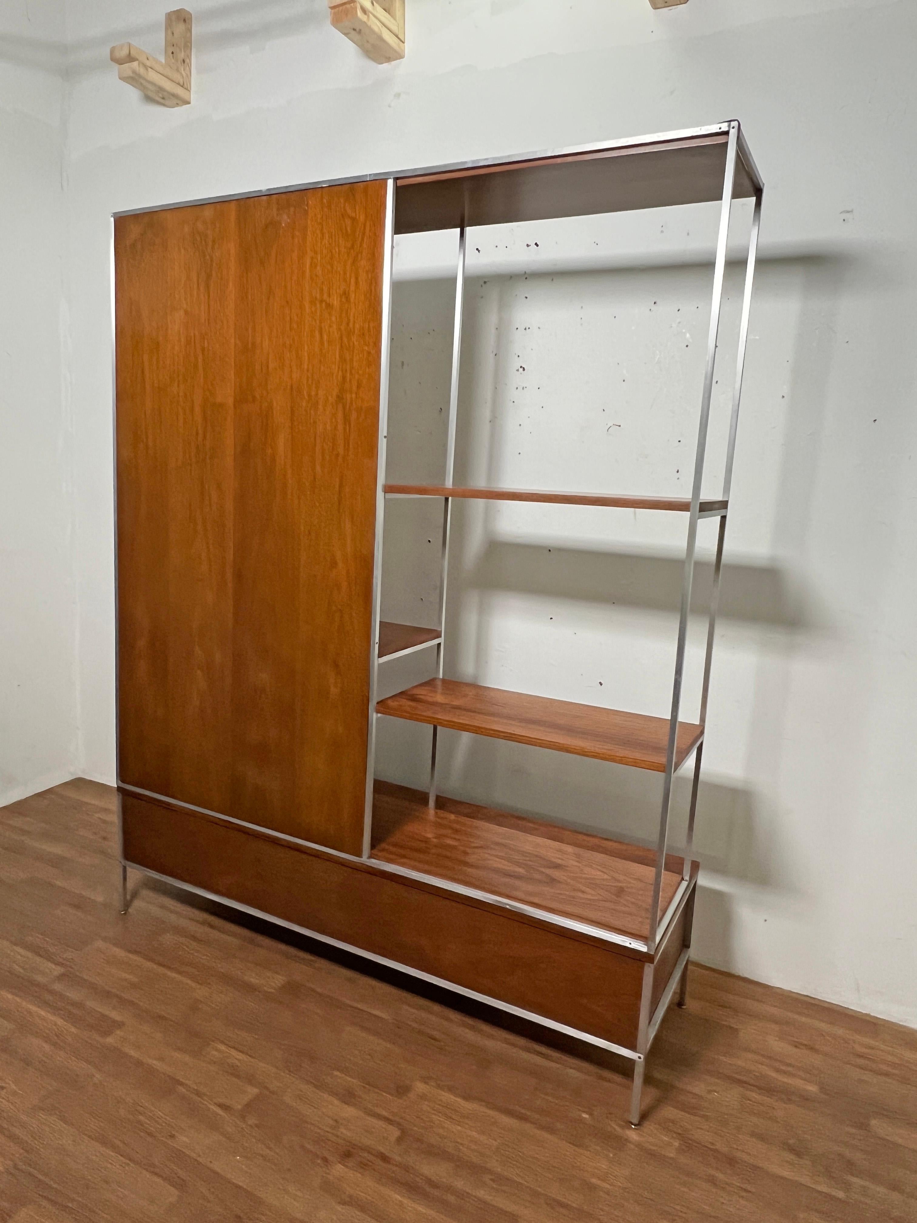 Paul McCobb pour Calvin Etagere / Room Divider deux pièces Circa 1960s en vente 4