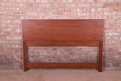 Paul McCobb for Calvin Walnut Full Size Headboard, Newly Refinished