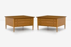 Paul McCobb for Calvin The Irwin Collection 3-Drawer End Tables or Nightstands