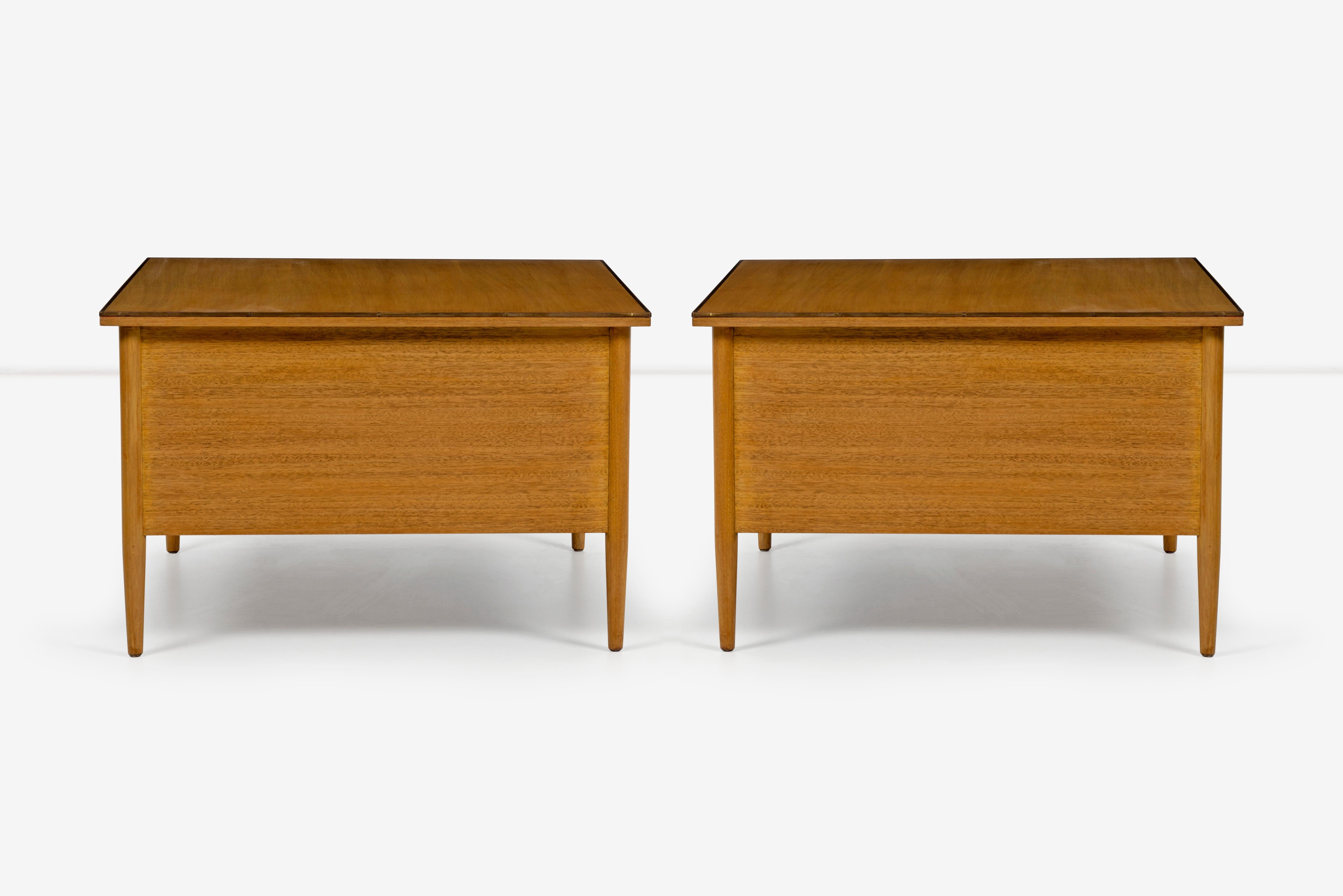 Mid-Century Modern Paul McCobb for Calvin The Irwin Collection 3-Drawer End Tables or Nightstands For Sale