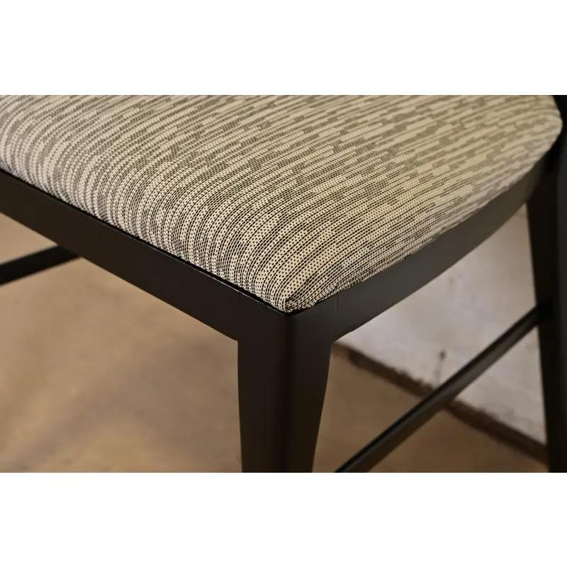 Paul McCobb für Directional Schwarz lackierte Fliege Esszimmerstühle, Paar im Angebot 4