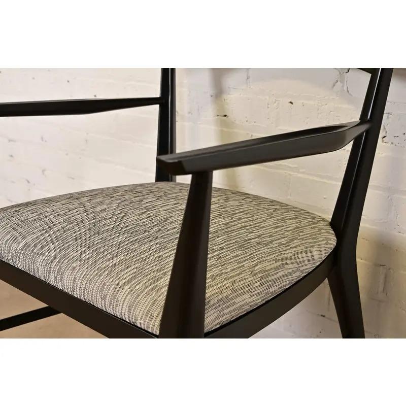 Paul McCobb für Directional Bow Tie Armchairs oder Dining Captain Chairs, Paar im Angebot 2