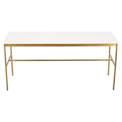 Paul McCobb pour Directional Table Cocktail Tables en laiton et vitrolite, années 1950