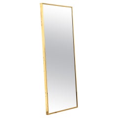 Paul McCobb for Directional Brass Framed Wall Mirror, 1950s