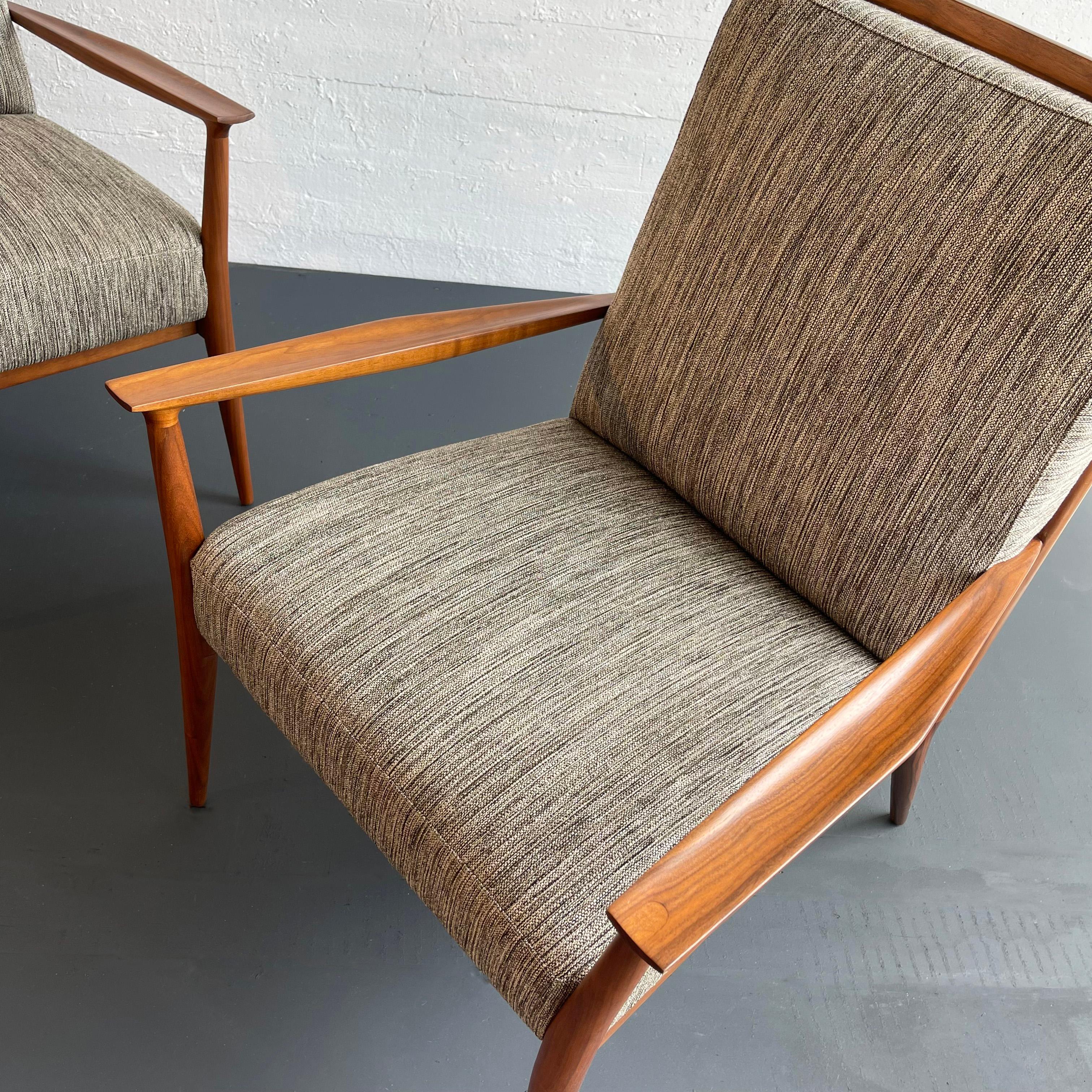Paul McCobb pour Directional, fauteuils de salon à dossier haut modèle n° 409 en vente 4